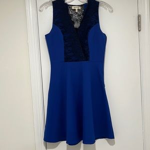 Blue dress